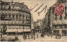 CPA AK PARIS 9e Carrefour Chateaudun (925232)