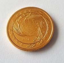 ITALIE 2004 - PROGRAMME  ALIMENTAIRE -  PLAQUE OR - 2 EUROS COMMEMORATIVE