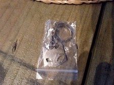 Ancien Porte clé MARCHAL  Années 60 chat stylisé