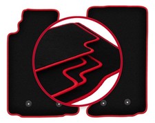 Tapis de sol en Velours noir