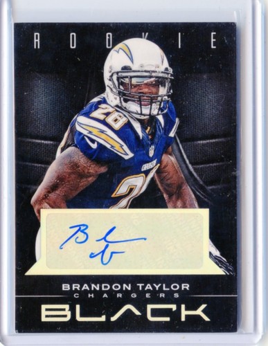 2012 panini black - #110, brandon