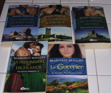 Lot de 5  livres  "