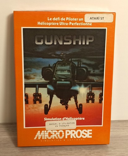 Gunship atari st - gunship,