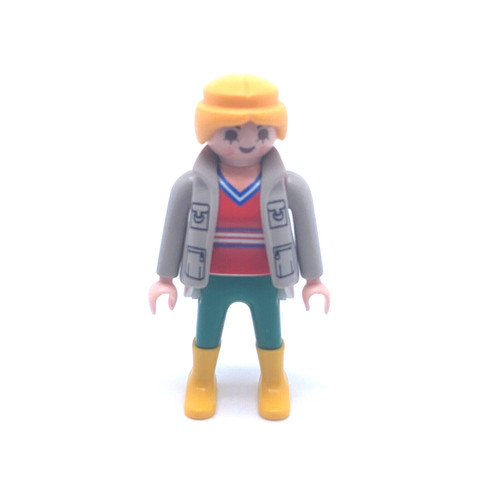 Playmobil zoo femme blonde - playmobil,
