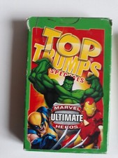 paquet de cartes top trumps