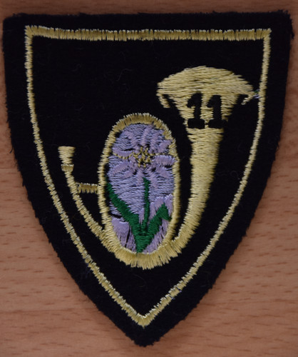Insigne tissu 11e - insigne, bataillon