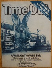 TIME OUT N° 356 - London's Living Guide January 14-20 1977 Walk on the Wild Side