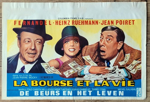 Belgian poster bourse la - belgian,