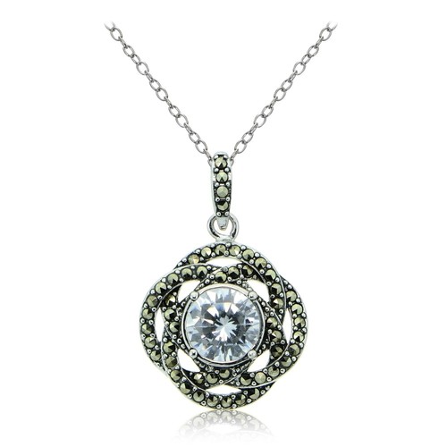 Argent sterling marcassite - sterling,