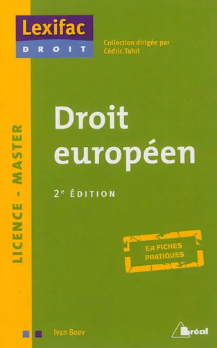 Droit européen ivan boev et - droit,
