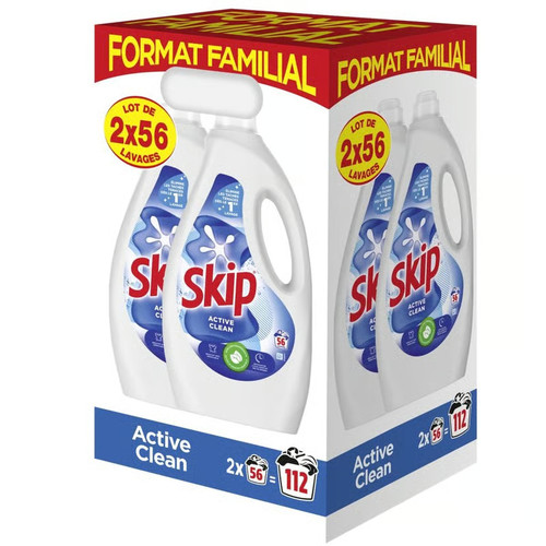 Lessive liquide skip active - ,