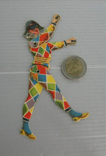 Objet Publicitaire Chocolat LOMBARD  Arlequin Pantin articulé en carton