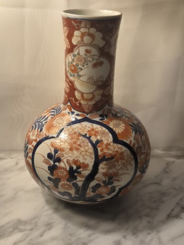 Vase imari porcelaine - vase,