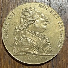 LOUIS XVI MEDAILLE DE LA VILLE