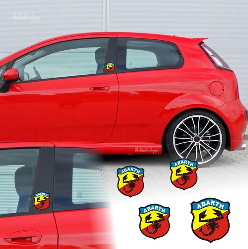 Stickers adhésifs logo abarth - stickers,