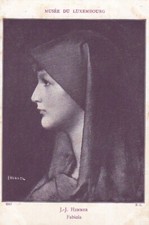 CPA 68 ALSACE Peintre alsacien J-JACQUES HENNER 1829-1905 FABIOLA Musée Luxemb.