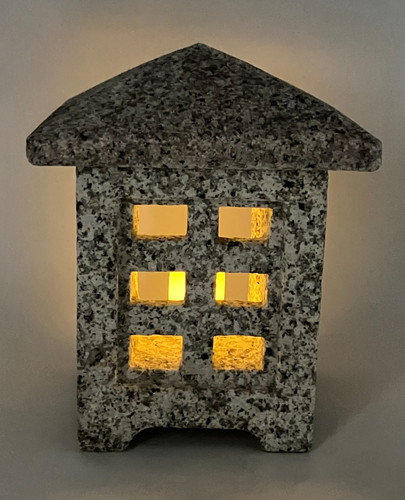 Hirukawa granite stone lantern - granite,