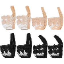 4 paires chaussures à talons hauts lacets en dente