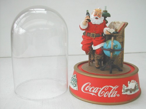 Coca cola globe pere noel - pere,