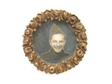 Petit cadre photo rond en