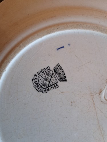 Assiettes digoin sarreguemines - digoin,