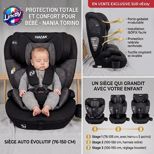 Siège auto évolutif - auto,
