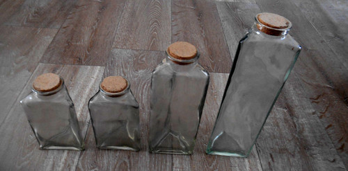 Lot anciens flacons en - lot,