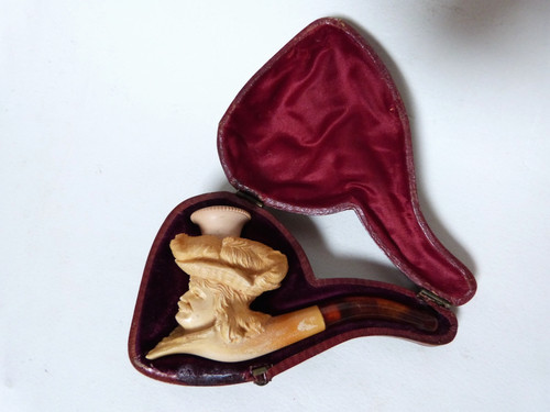 Pipe écume mer sculptée - écume, de