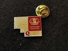 Pin's Quick Hamburger Restaurant  Fast Food Burger Alimentaire -  Badge L17