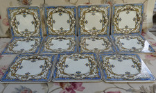 GIEN France RARE 11 Assiettes