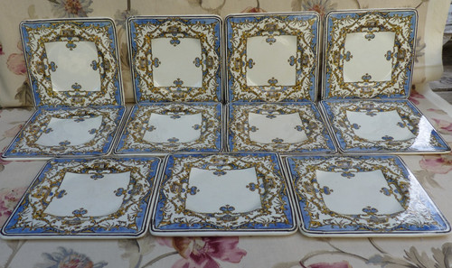 Gien france rare assiettes - rare, 11