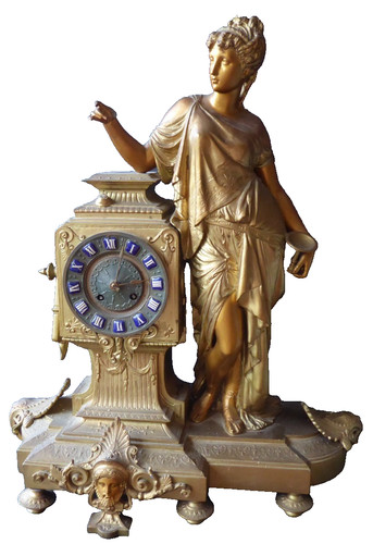 Imposante pendule cheminée - pendule,