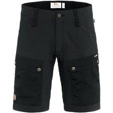 Fjällräven Keb Pantalons De Randonnée Pour Hommes Shorts D'extérieur Noir