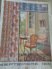 CATALOGUE " AU LOUVRE  "  MODE