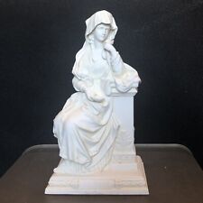 Sujet en Biscuit SAXE "La Vestale"