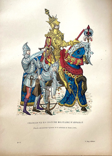 Gravure couleur charles - ",