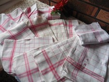 13 ANCIENS TORCHONS LIN X