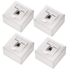 4x CAT6 Universel Prise