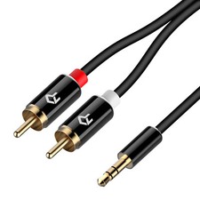 Rankie 5mm male rca - 3.5mm, to
