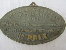 plaque concours agricole