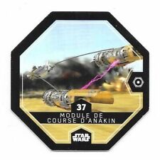 Carte Jeton Cosmic Shells Star Wars Leclerc 2016 N°)37 Module De Course d'Anakin