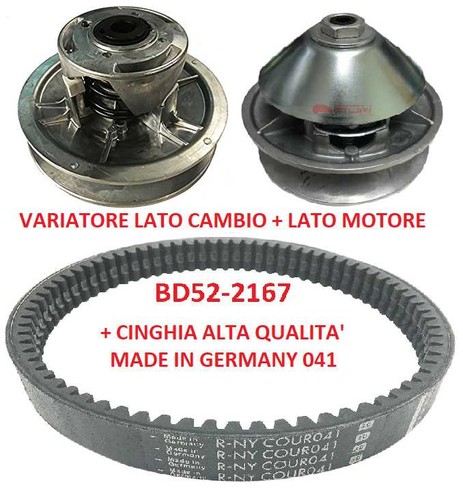 Kit moteur variateur courroie