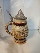 Chope à bière décorative Avon Ceramarte Brazil vintage 1977 Schooner Brigantine