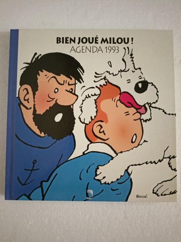 Agenda tintin 1993 hergé - agenda,