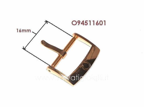 Omega plated buckle - plated, ref