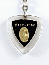 PORTE-CLES - PNEUMATIQUES FIRESTONE 1960s - Relief Interne - Vintage 1960s