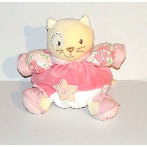 Doudou chat peluche - chat,