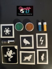 KIT COMPLET POCHOIRS TATOUAGES