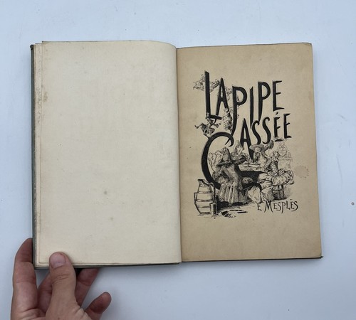 Livre rare pipe cassée - livre,