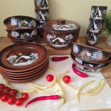 Lot de 19 assiettes en